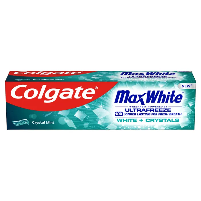 Colgate Max White White Crystals fogfehérítő fogkrém
