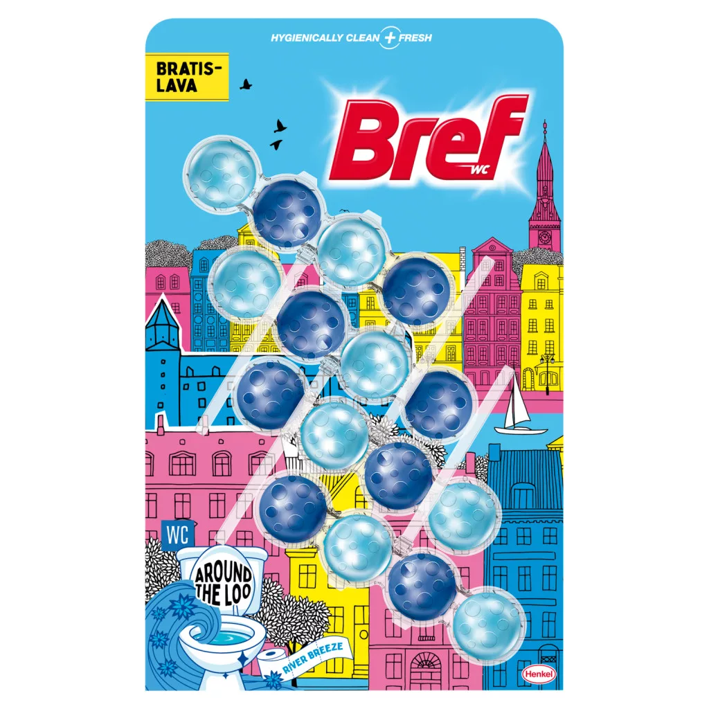 Bref wc tisztító Around the Loo Bratislava