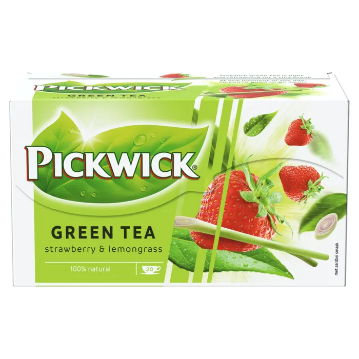 Pickwick eperízű zöld tea indiai citromfűvel 20 filter