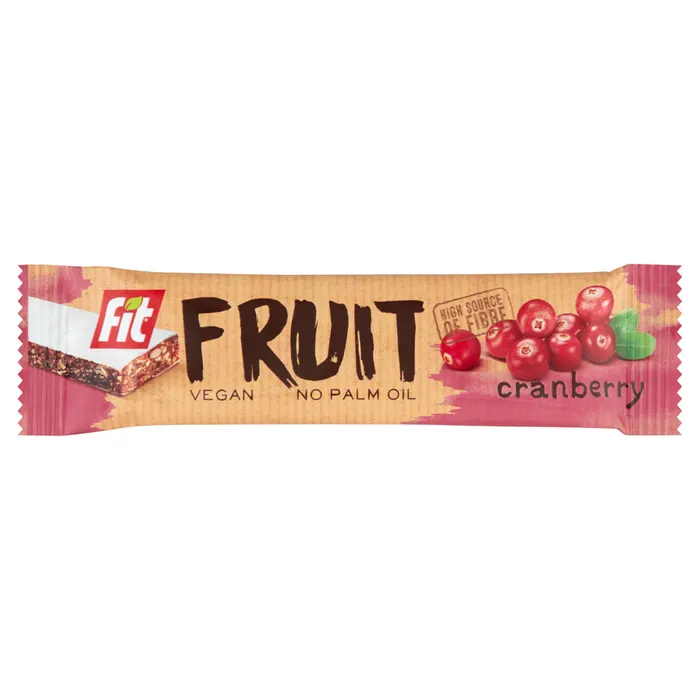 Fit Fruit gyümölcsös müzliszelet vörösáfonyával