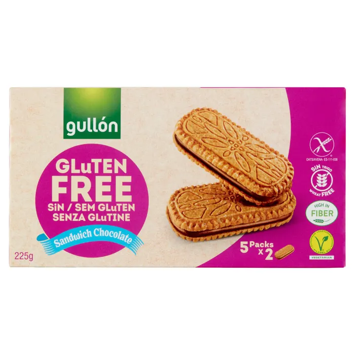 Gullon szendvicskeksz gluténmentes