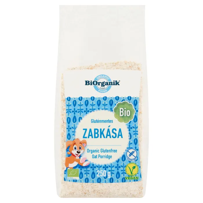 BiOrganik bio gluténmentes instant zabkása
