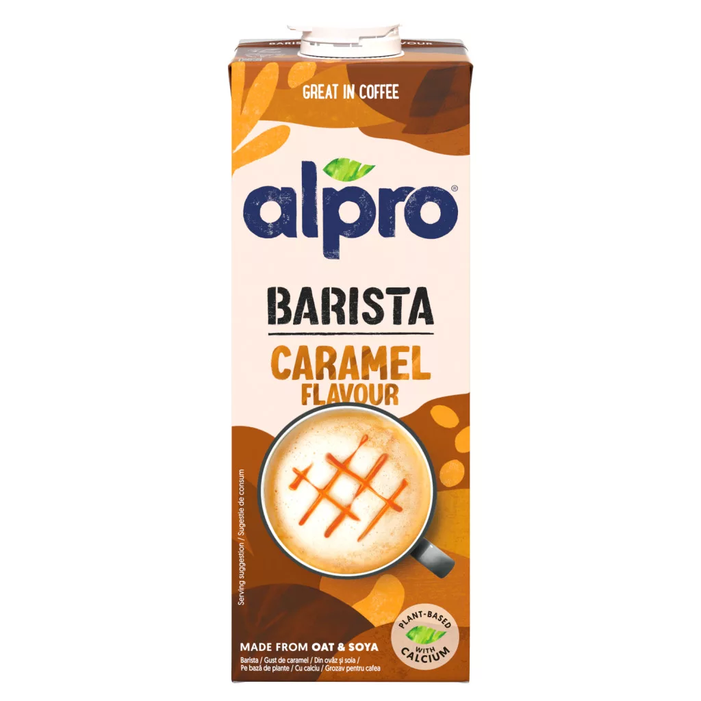 Alpro zab- és szójaital barista karamell