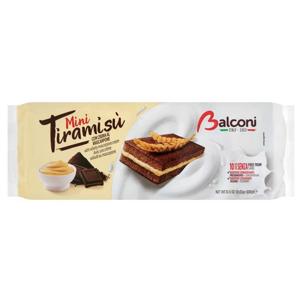 Balconi piskóta mini tiramisu