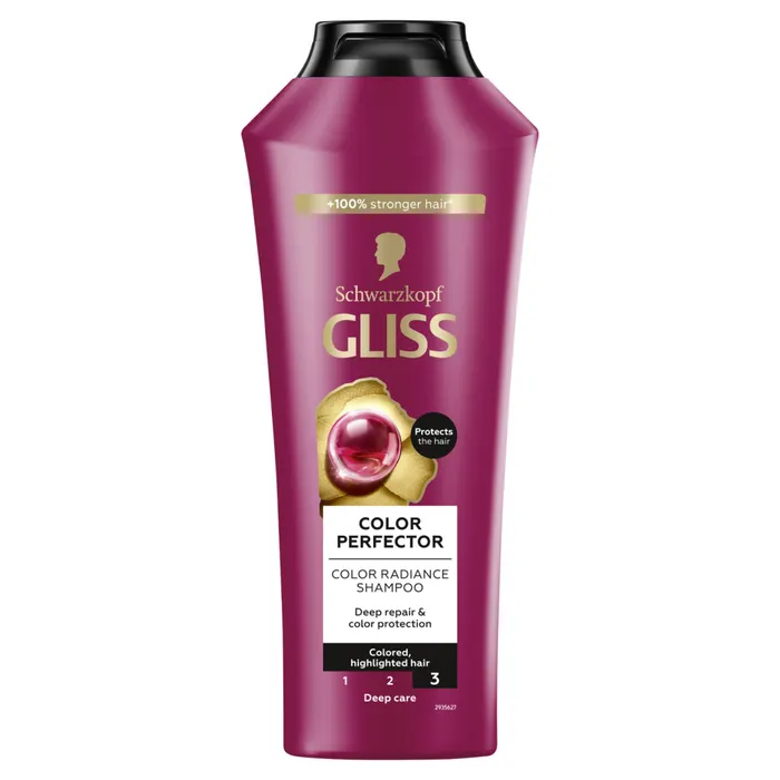 Gliss Color Perfector sampon hyaluronnal és vörösáfonya-kivonattal