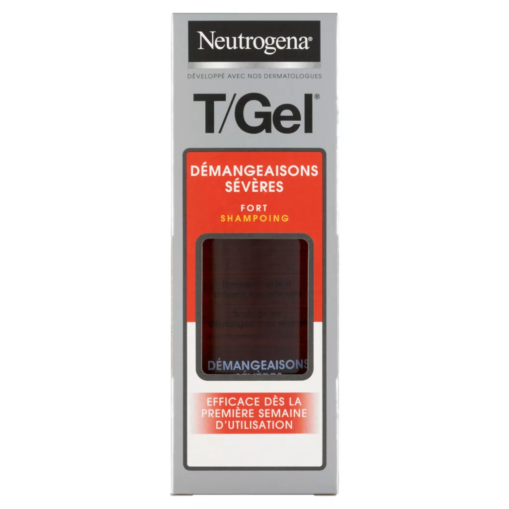 Neutrogena sampon T/gel Fort erősen viszkető fejbőrre