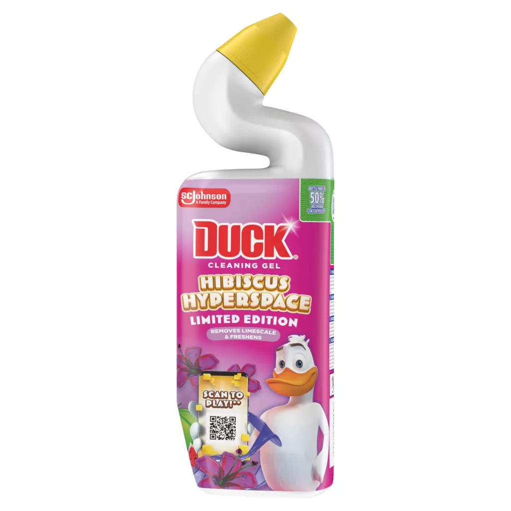 Duck wc tisztító folyadék Hibiscus Hyperspace Lexus 8