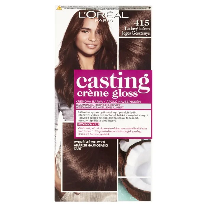 L'Oréal Paris Casting Créme Gloss hajszínező 415 Jeges Gesztenye 48 +72 +