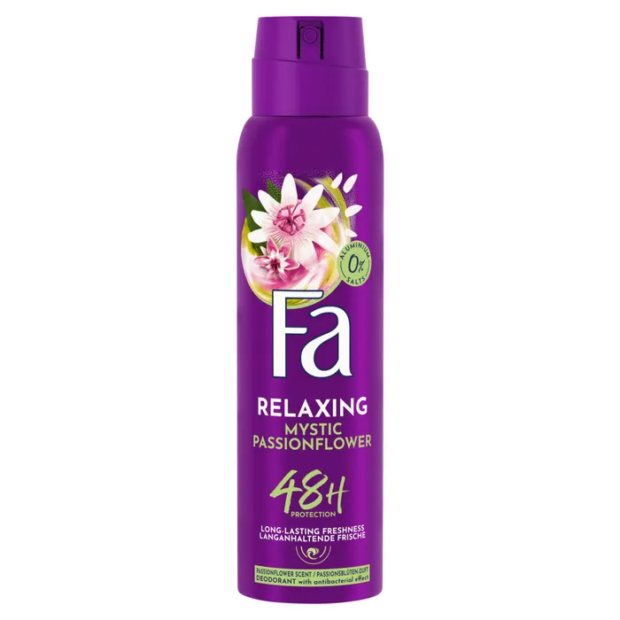 Fa Relaxing Mystic Passionflower deospray golgotavirág illattal