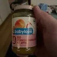 Bio bébidesszert őszibarack és maracuja almával, 5. hónapos kortól