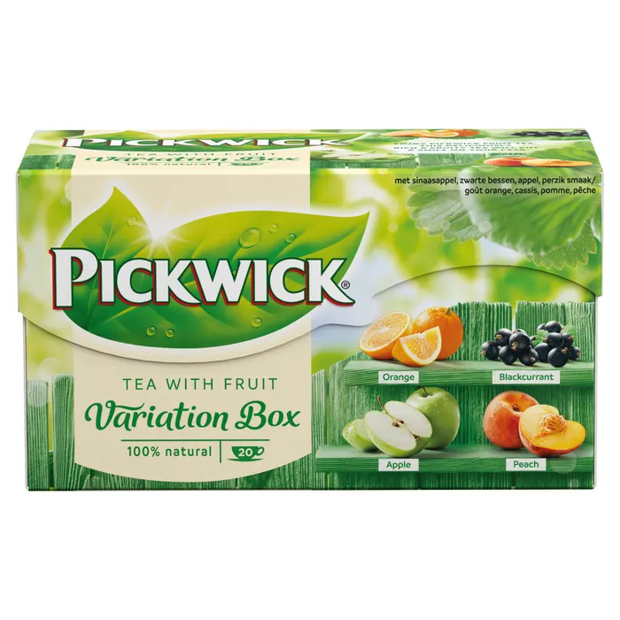 Pickwick Variaton Box variációk 4-féle gyümölcsízű fekete tea 20 filter