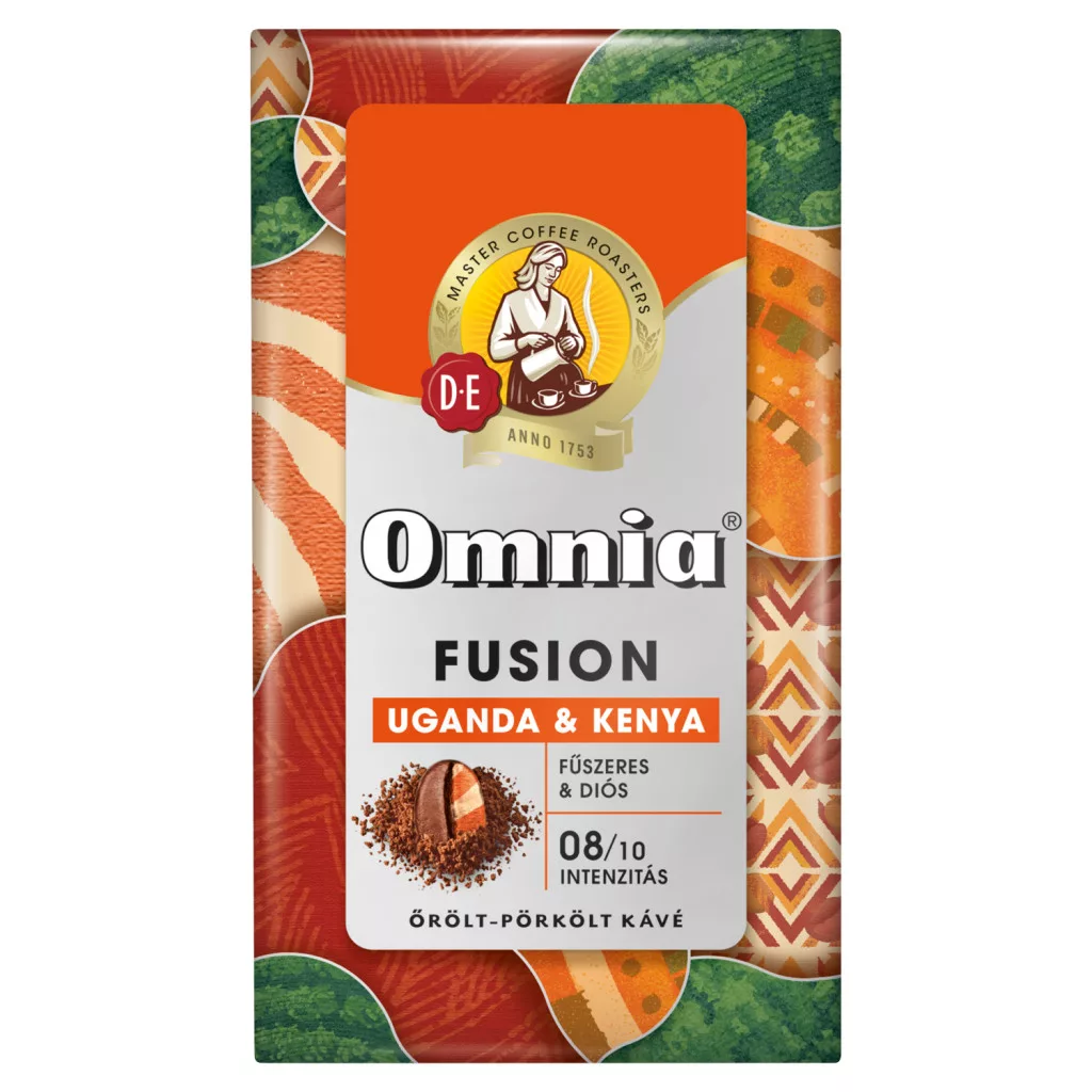 Omnia Fusion Uganda & Kenya fűszeres & diós őrölt-pörkölt kávé