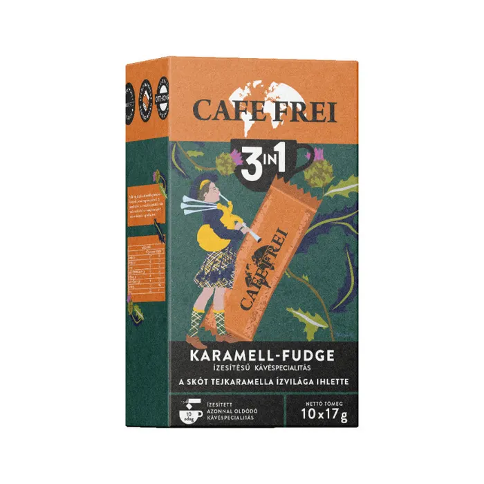 Café Frei instant kávé 3in1 Skót karamell-Fudge